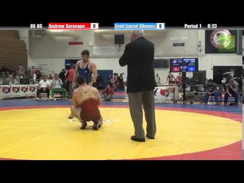 86 KG CR2 - Andrew Sorenson (PWC) vs. Daniel Esquivel Villanueva (Mexico)