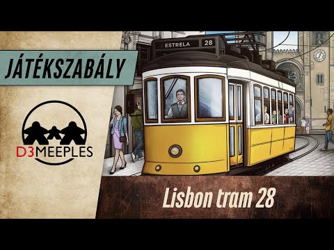 JÁTÉKSZABÁLY: LISBON TRAM 28 - d3meeples