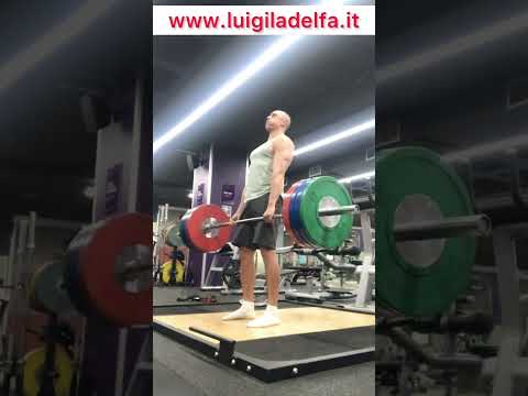 DISTRUGGO FEDERICO SANNA 140kg vs 190kg di Stacco da Terra