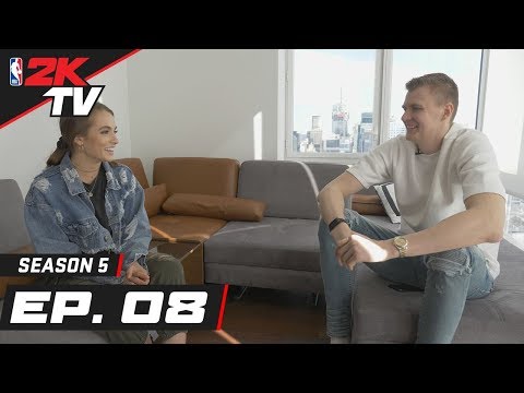Kristaps Porzingis in New York City - NBA 2KTV S5. Ep. 8