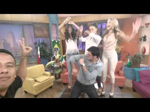 Despierta America de tras de camaras,