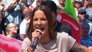 Christina Stürmer - Millionen Lichter + Ich lebe (Zugabe) - ZDF Fernsehgarten 19.08.2018