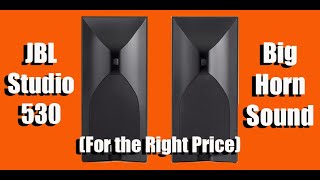 Video thumbnail for JBL STUDIO 530, under $400/pair street price, wowsa! by Steve Guttenberg Audiophiliac