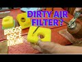 Foam Air Filter 450E Briggs & Stratton Bolens Lawn Mower