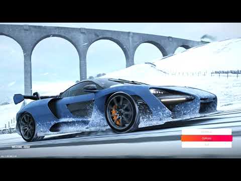 Forza Horizon 4 benchmarking on R3 3200G's Vega 8 iGPU