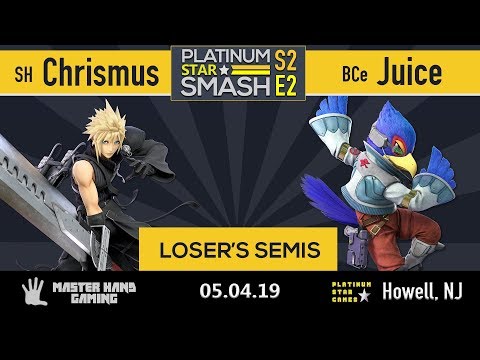 Platinum Star Smash S2:E2 - SH | Chrismus (Inkling, Cloud) vs BCe | Juice (Falco) - L Semifinals
