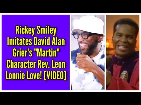 My Imitation Of David Alan Grier's "Martin" Character Rev. Leon Lonnie Love!