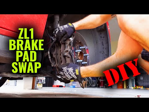 How to replace brake pads on a ZL1 | Mr. LSX DIY