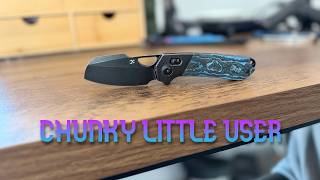 A little chunky user of a pocket knife... the Kansept Nahual