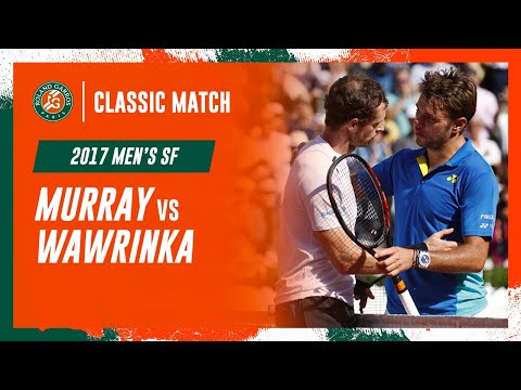 Murray vs Wawrinka 2017 Men's semi-final | Roland-Garros Classic Match