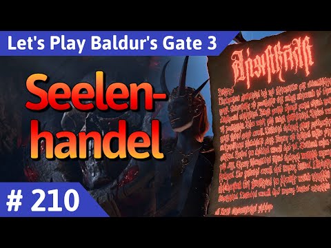 Baldur's Gate 3 deutsch Teil 210 - Seelenhandel Let's Play