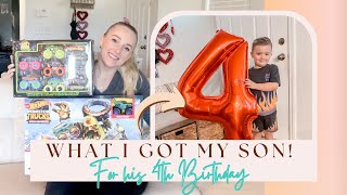 WHAT I GOT MY TODDLER BOY FOR HIS 4th BIRTHDAY | GIFT IDEAS 🎁