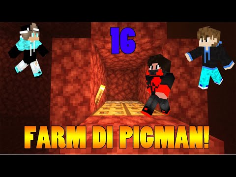 FARM DI ORO SEMPLICISSIMA ED EFFICENTISSIMA!! Minecraft- Vanilla Multiplayer #16 w/Moderatori