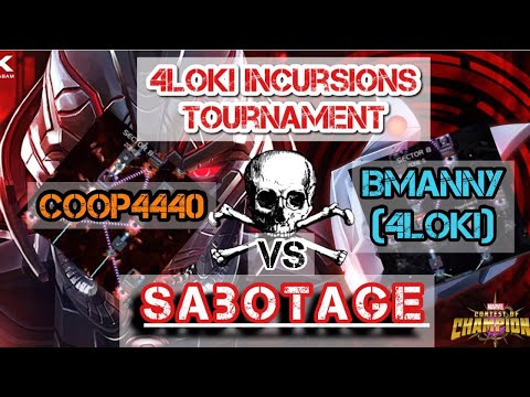 SABOTAGE 4Loki Incursions Tournament | Seeding | Vs Bmanny (4Loki Leader) | Coop Grp Ep 177