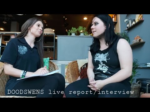Doodswens concert report/interview (Fraukje van Burg)  (At P60 Amstelveen, 13-06-'21)