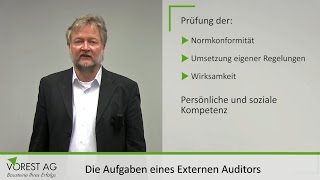 Aufgaben des Externen Auditors