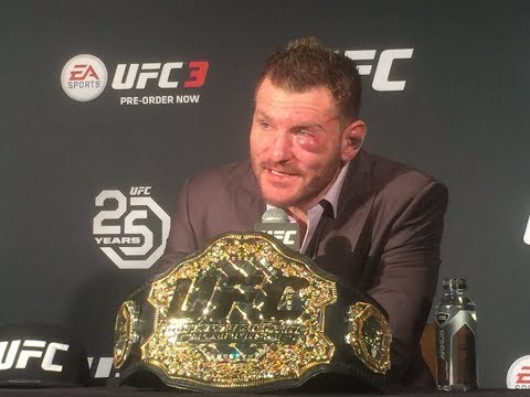 Stipe Miocic Post Fight UFC 220 Press Conference l UFC 220 Interview