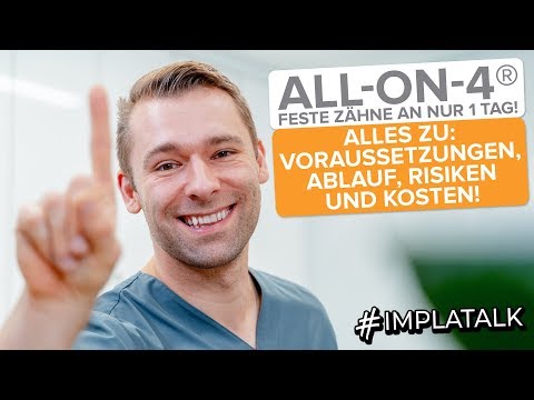 All-on-4 - Feste Zähne an einem Tag