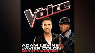 Adam Levine &amp; Javier Colon | Man In The Mirror | Studio Version | The Voice 1