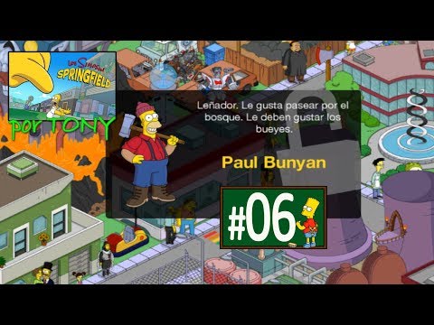 Los Simpson Springfield "Subasta'19: Cap. 6 - Paul Bunyan" por Tony