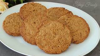 Oats Apple Cookies | Apple Oats Cookies Recipe | No Sugar No Egg No Flour
