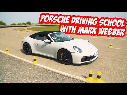 Porsche Driving School with Mark Webber and Elina Svitolina