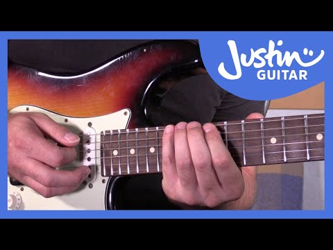 How to play the Minor Pentatonic Blues Scale Pattern 4: Blues Lead Guitar Lesson Tutorial s2p5