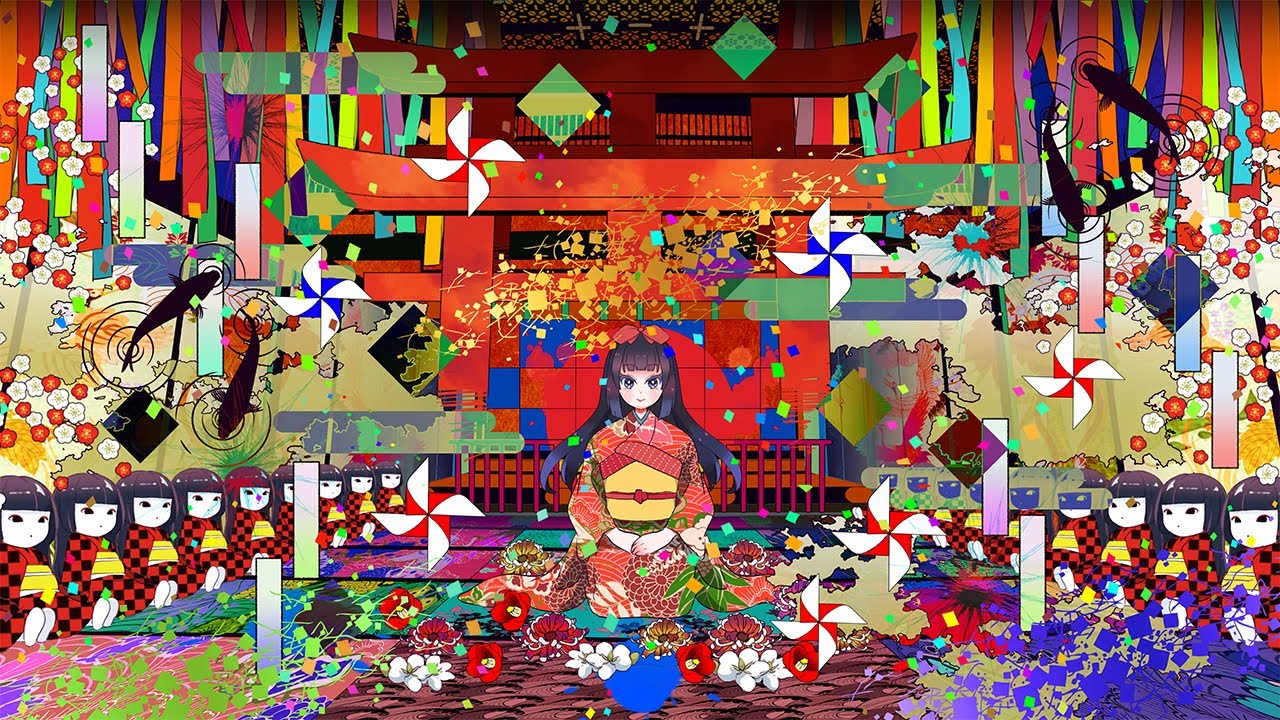 【市松寿ゞ謡】🐤🌸梅に鶯、死人に梔子。🌸🐤【オリジナル曲】