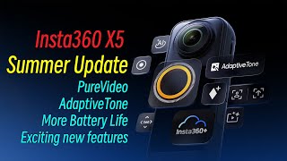 Unleash More inside Insta360 X5 during 2025 Summer , Full walkthrough on X5 Software and Accessories