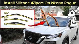 Install Silicone Wipers On Nissan Rogue | Pathfinder | QX60