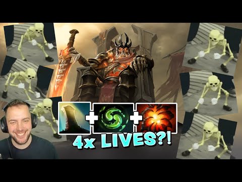 SKELLIES ARE OP!! | 4 LIVES IN 1 FIGHT?!!