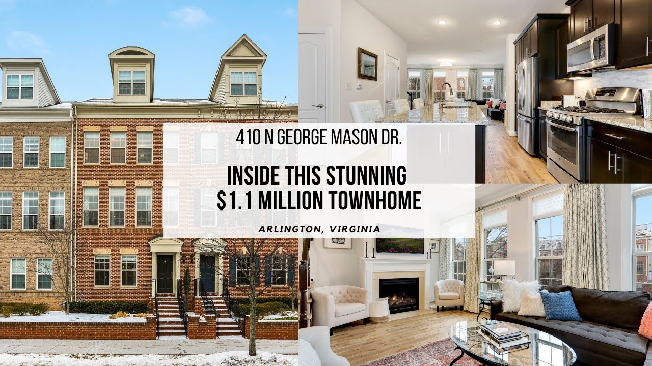 Inside A $1.1 Million Townhome in Arlington, VA | Living in the DMV
