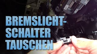 BMW 530i E60 Bremslichtschalter defekt und wechseln