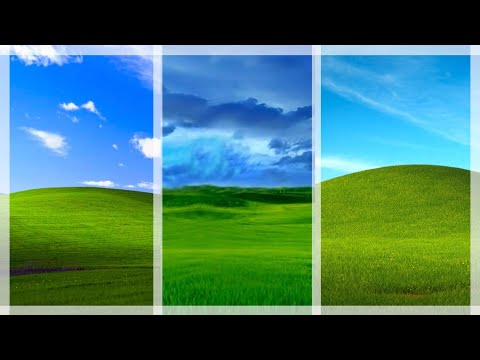Windows Bliss Wallpaper Evolution