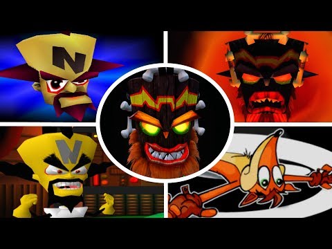 Evolution of Deaths and Game Over Screens in Crash Bandicoot Games (1996-2017)