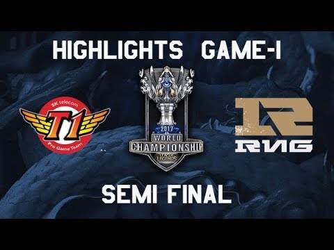 Highlights - SKT T1 vs RNG - GAME 1 [Semi Finals S7 LoL Worlds 2017]