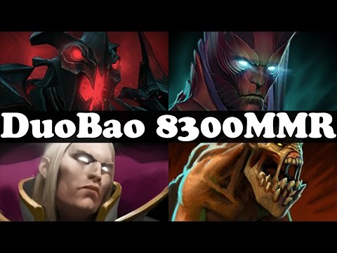 Duobao 8300MMR Plays Shadow Fiend, Invokere, Terrorblade And Lifestealer - Gameplay - Dota 2