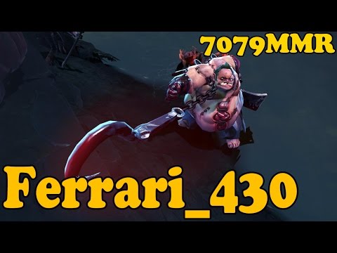 Dota 2 - Ferrari_430 7079MMR  Plays Pudge vol 5 - Ranked Match Gameplay