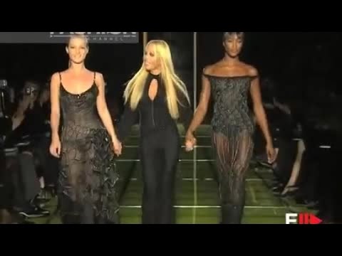 VERSACE ATELIER Spring Summer 1999 Paris 4 of 4 Haute Couture woman by Fashion Channel