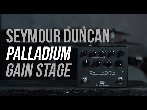 Seymour Duncan Palladium Gain Stage Preamp Distortion Pedal Black - Open Box NOS image 8
