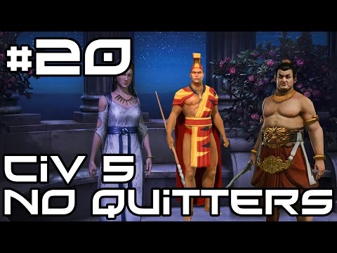 Civ 5 No Quitters Multiplayer - Double Team! #20