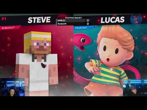 PURE Smash #134 Grand Finals - Waffle (Steve) vs. Sockem16 (Lucas)