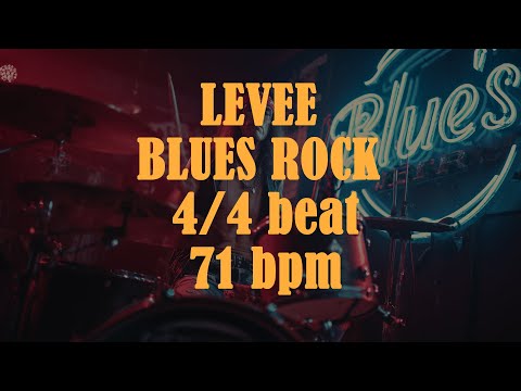 4/4 BEAT 71bpm LEVEE BLUES ROCK