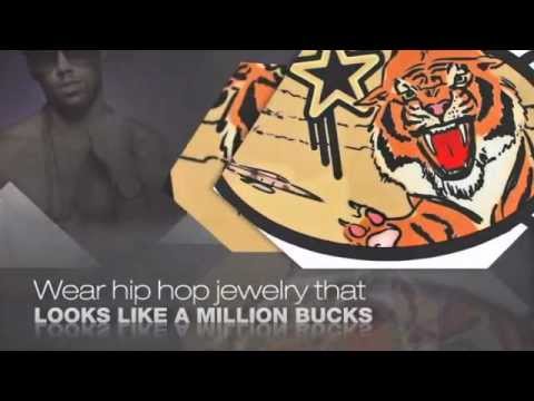 Eye of the Tiger with Star Tattoo Belt Buckle by Fly Fresh