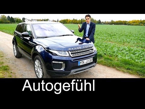 Range Rover Evoque Facelift FULL REVIEW test driven MY2016 - Autogefühl