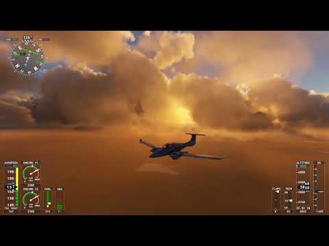 MSFS Flying Over Cuba DA62