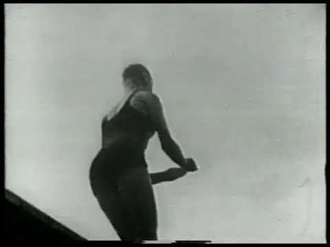 Olympics - 1936 - ABCs Jim McKay Showcases USA Marjorie Gestring Winning    Springboard Diving Gold