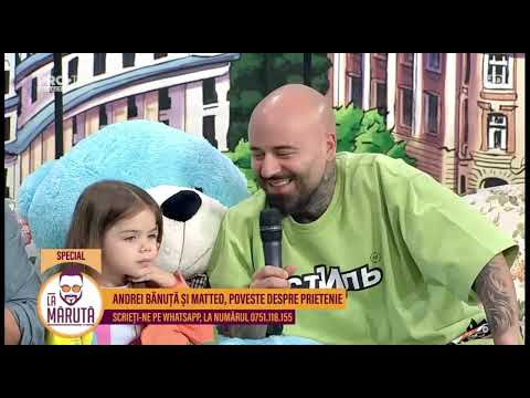 Matteo, fiica lui și unchiul Bănuță, poveste despre prietenie