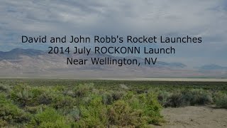 preview picture of video '2014 July ROCKONN Rocket Launch - David and John Robb's Rocket Launch'