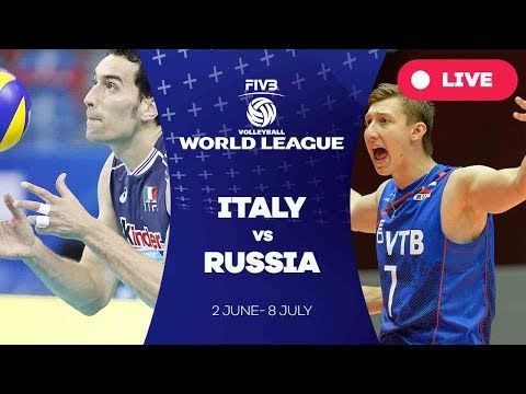 Italy v Russia - Group 1: 2017 FIVB Volleyball World League